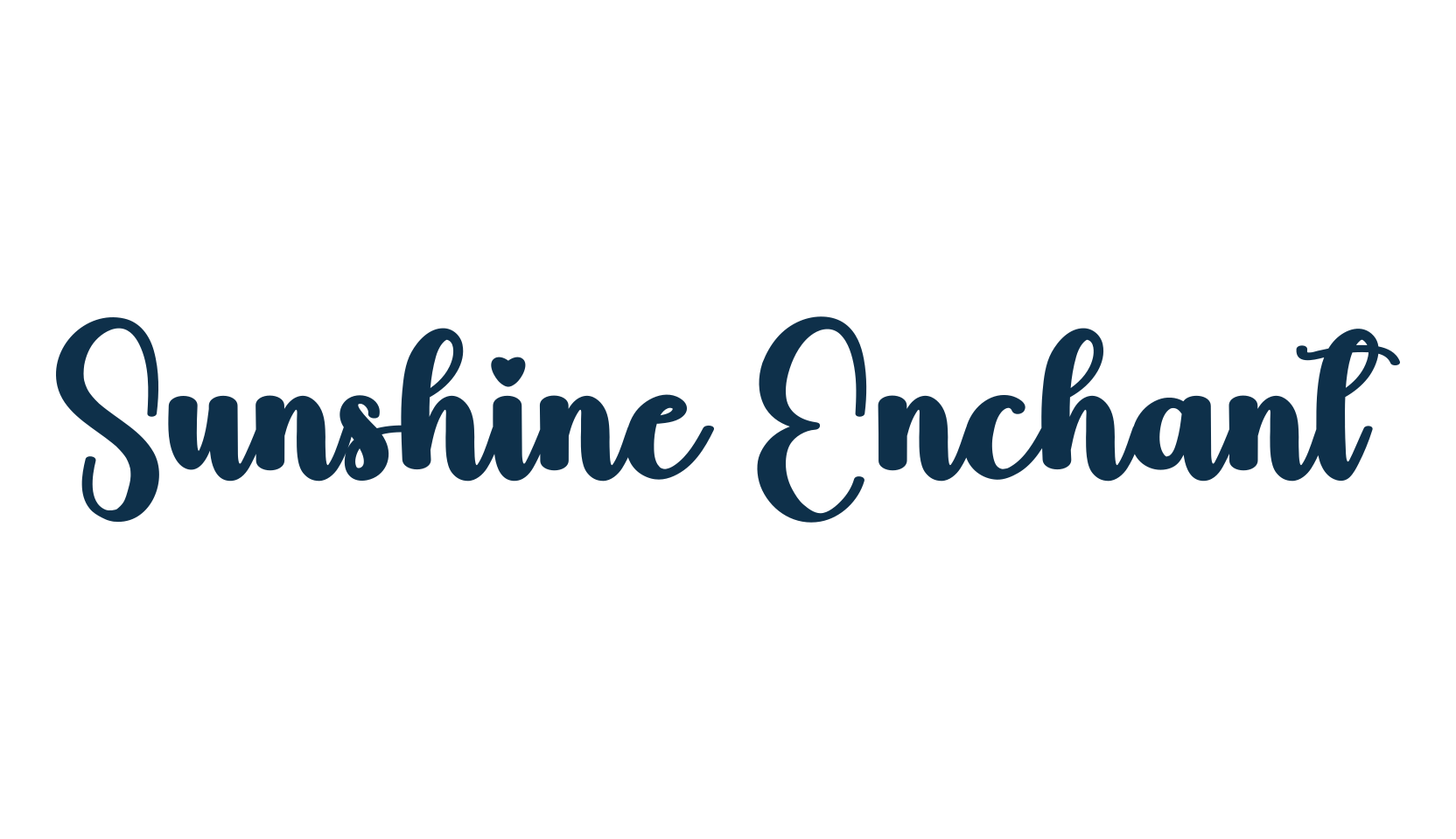 Sunshine Enchant, fancy various decorative script calligraphy font preview