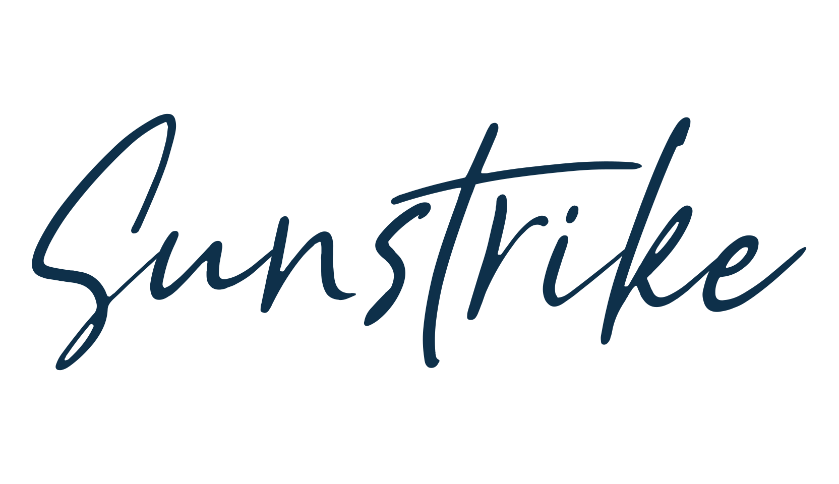Sunstrike (sunstrike), script handwritten fancy decorative calligraphy font preview