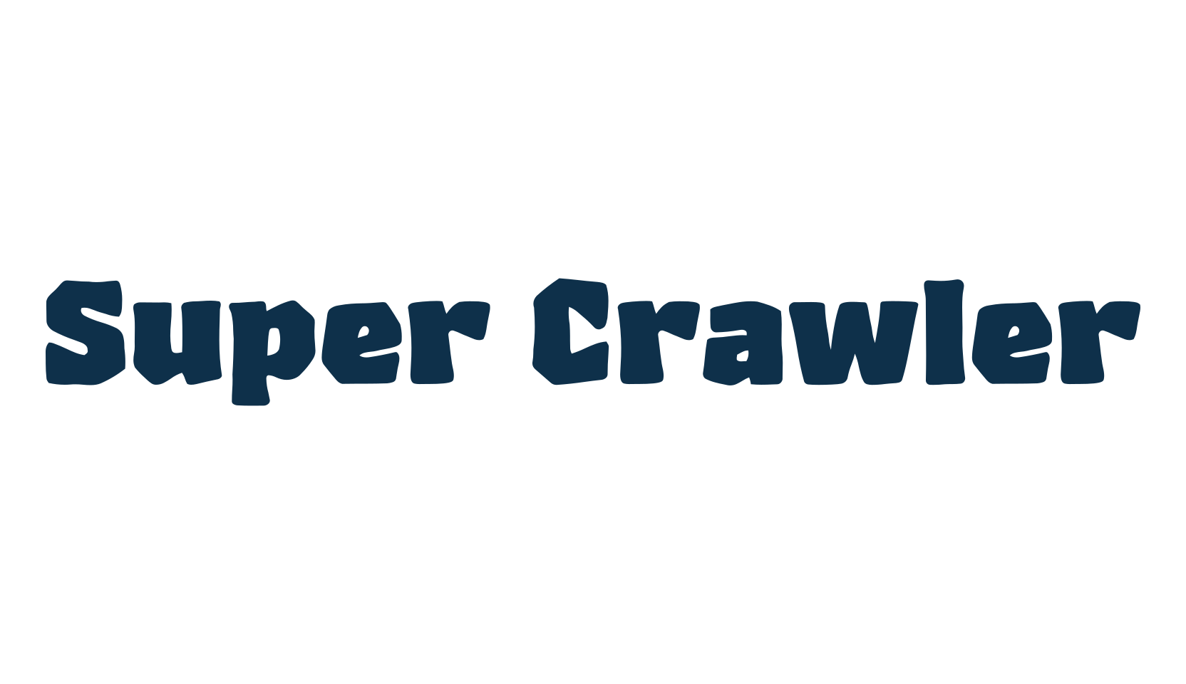 Super Crawler, fancy various decorative font preview