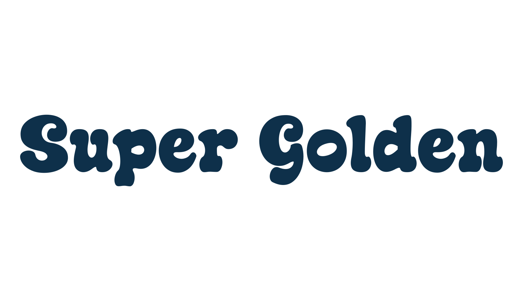 Super Golden, western font preview