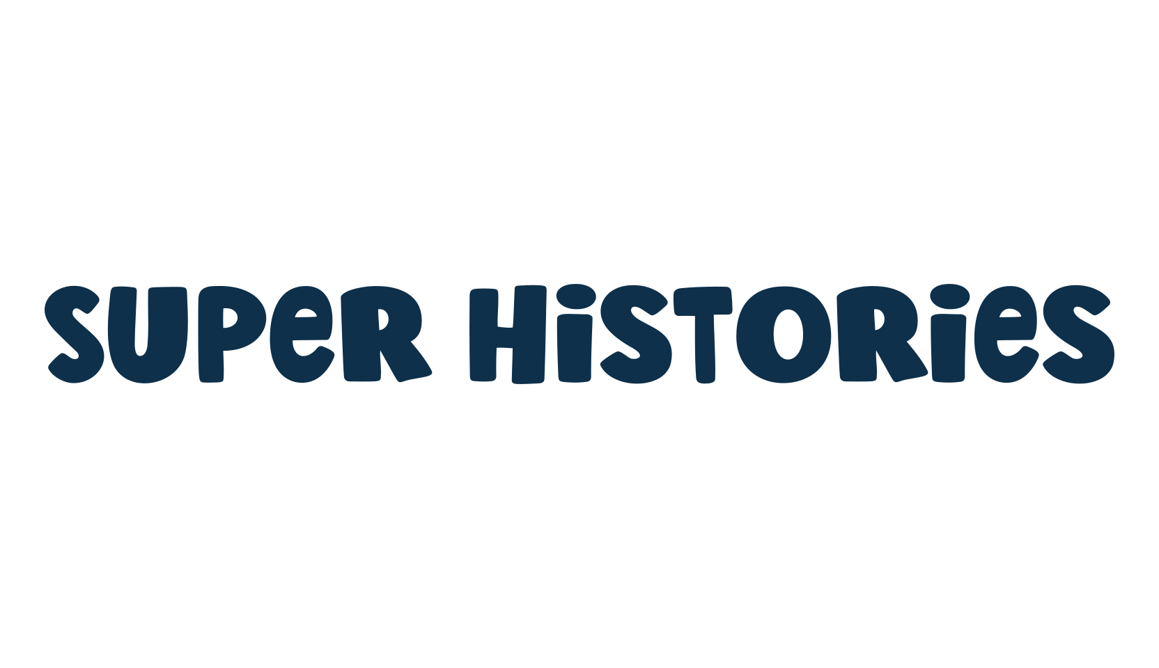 Super Histories, cartoon font preview