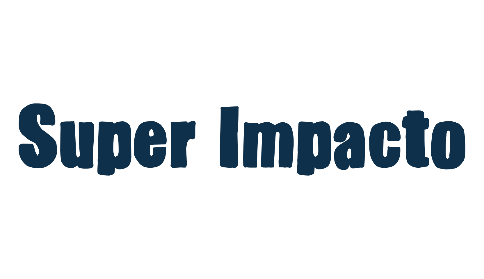 Super Impacto, various font preview