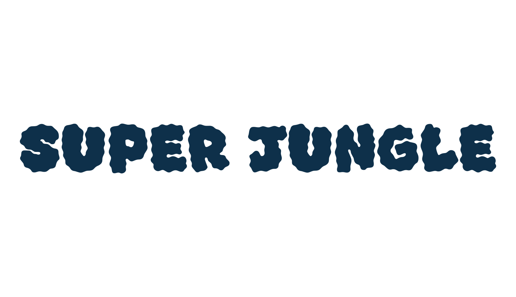 Super Jungle, various font preview
