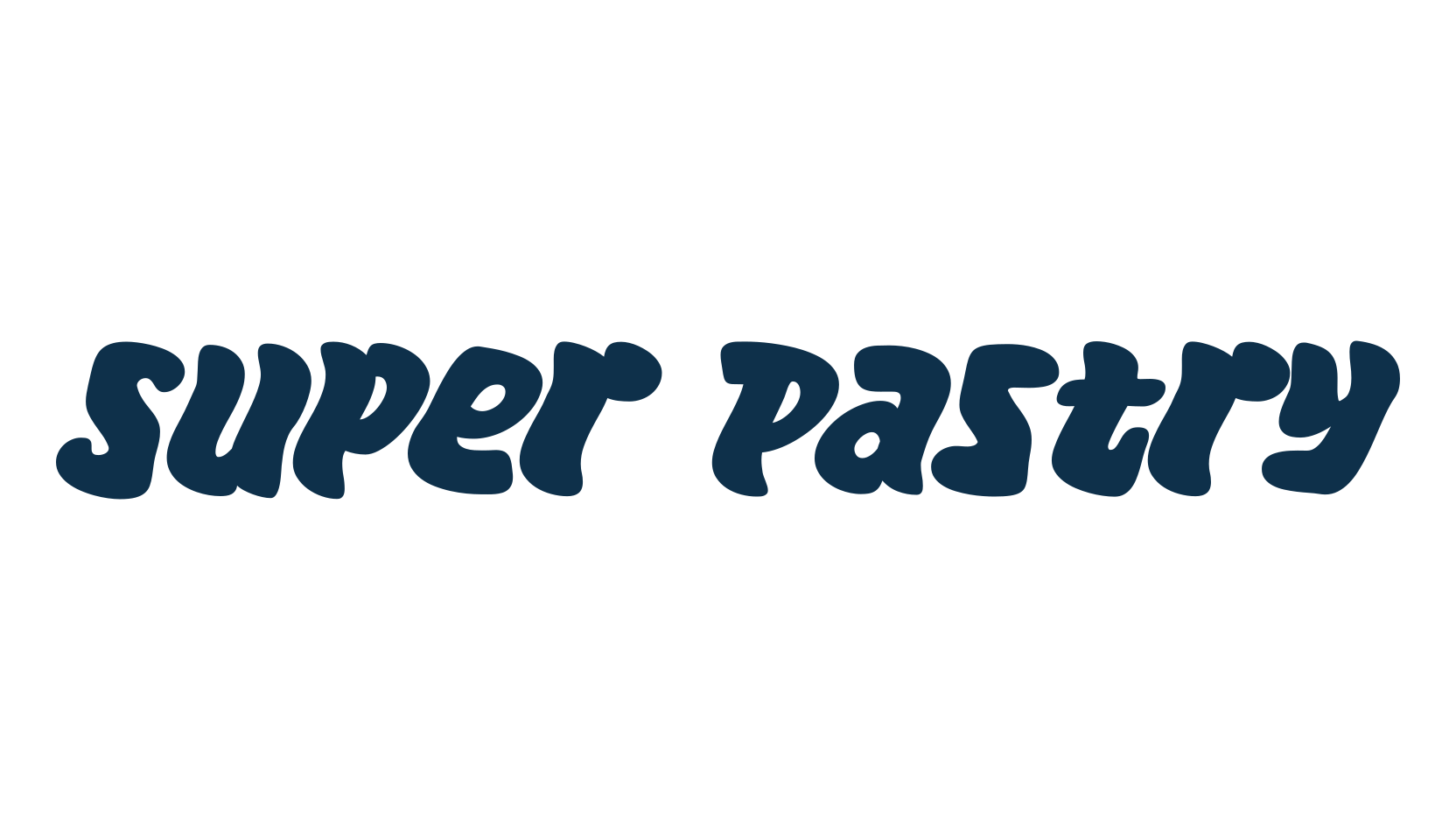 Super Pastry, cartoon font preview