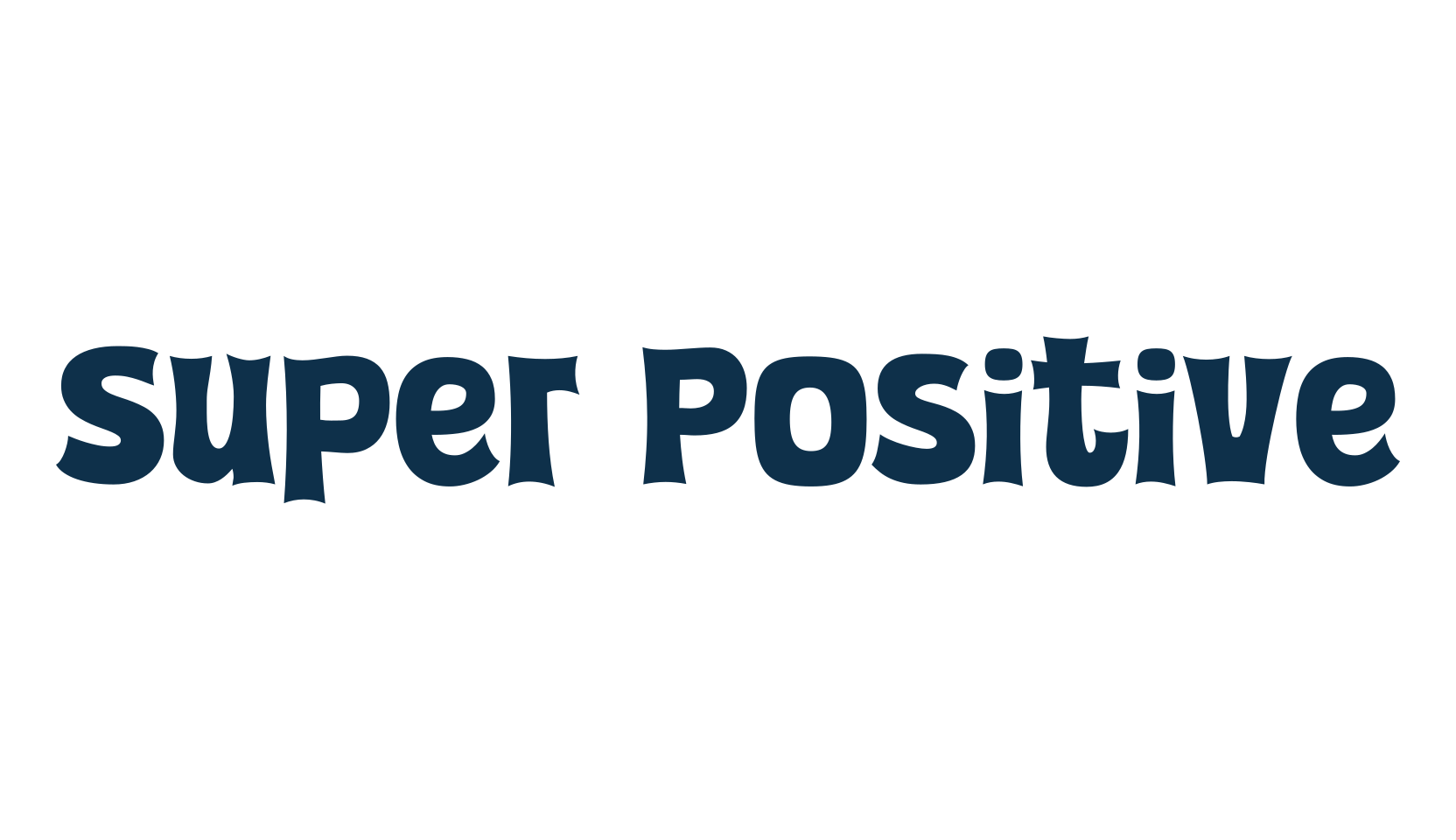 Super Positive, various font preview