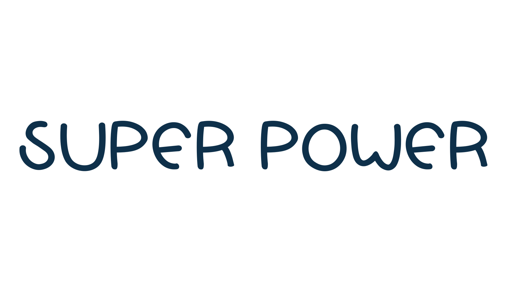 Super Power (super-power-2), handwriting font preview