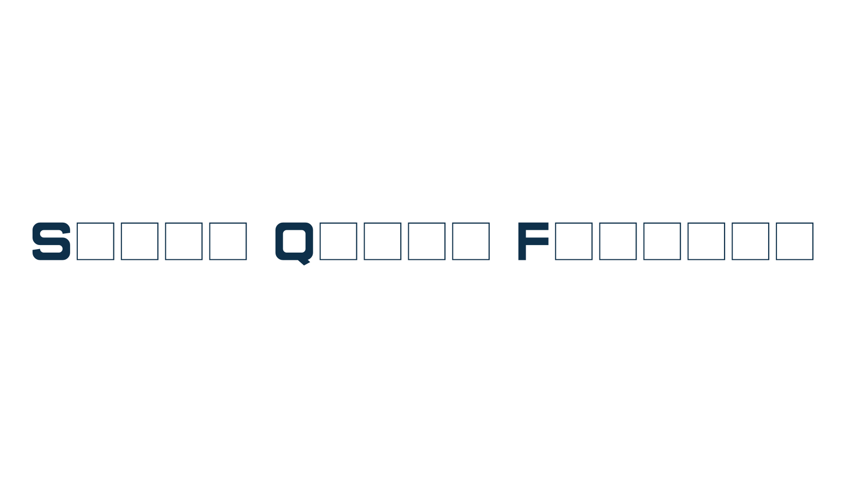 Super Quick Formula, basic sans serif font preview