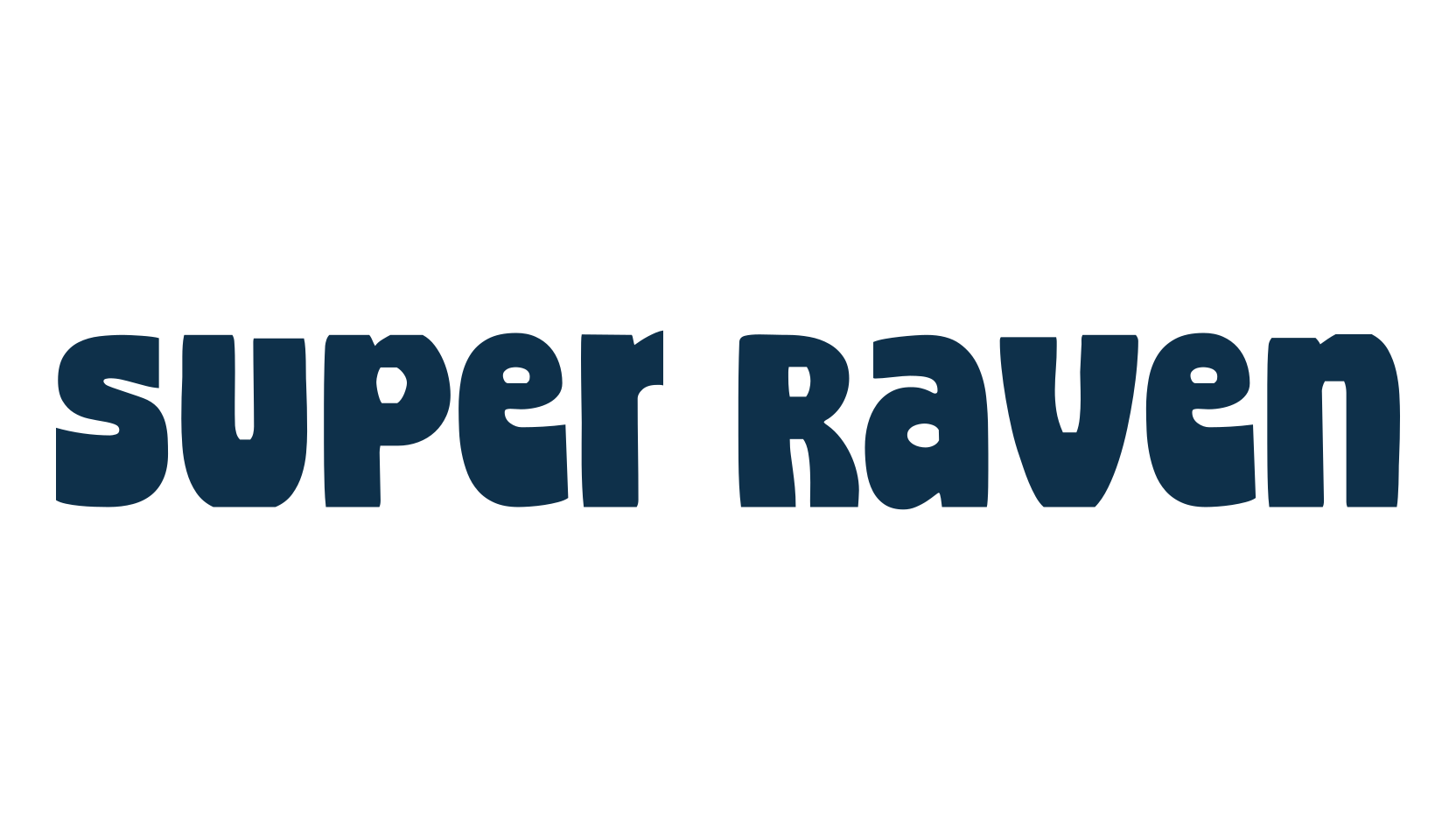 Super Raven, various font preview