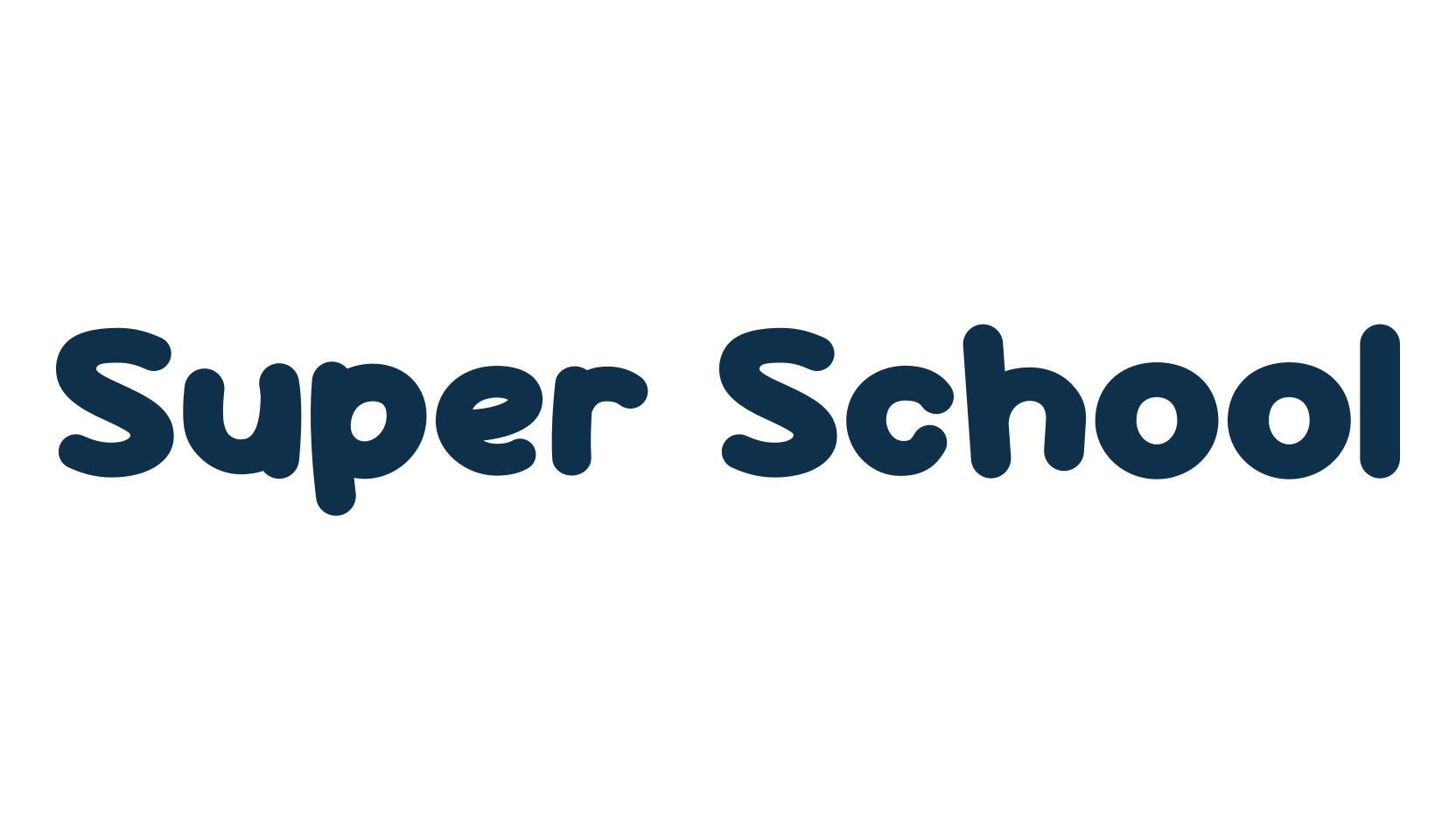 Super School, fancy decorative font preview