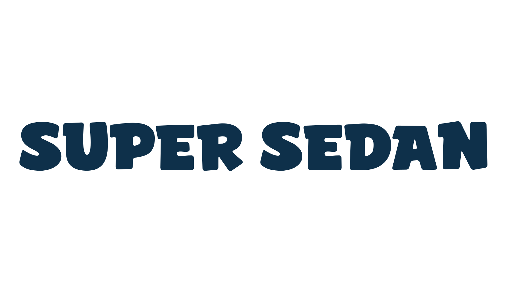 Super Sedan, display market font preview