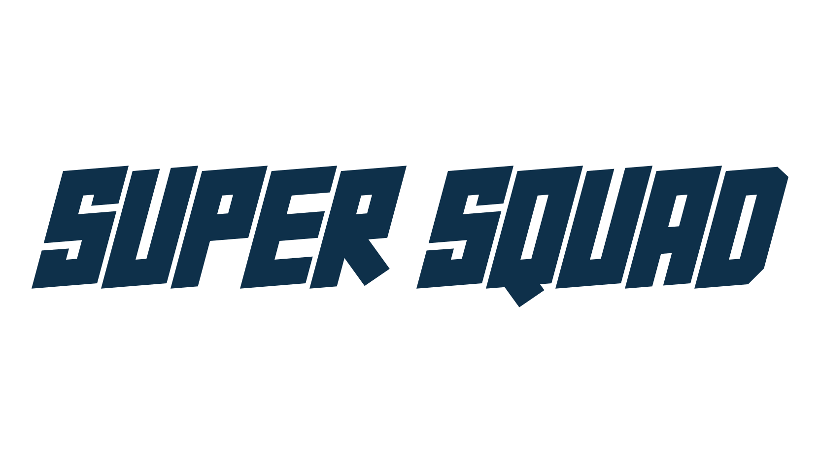 Super Squad, fancy cartoon decorative comic font preview
