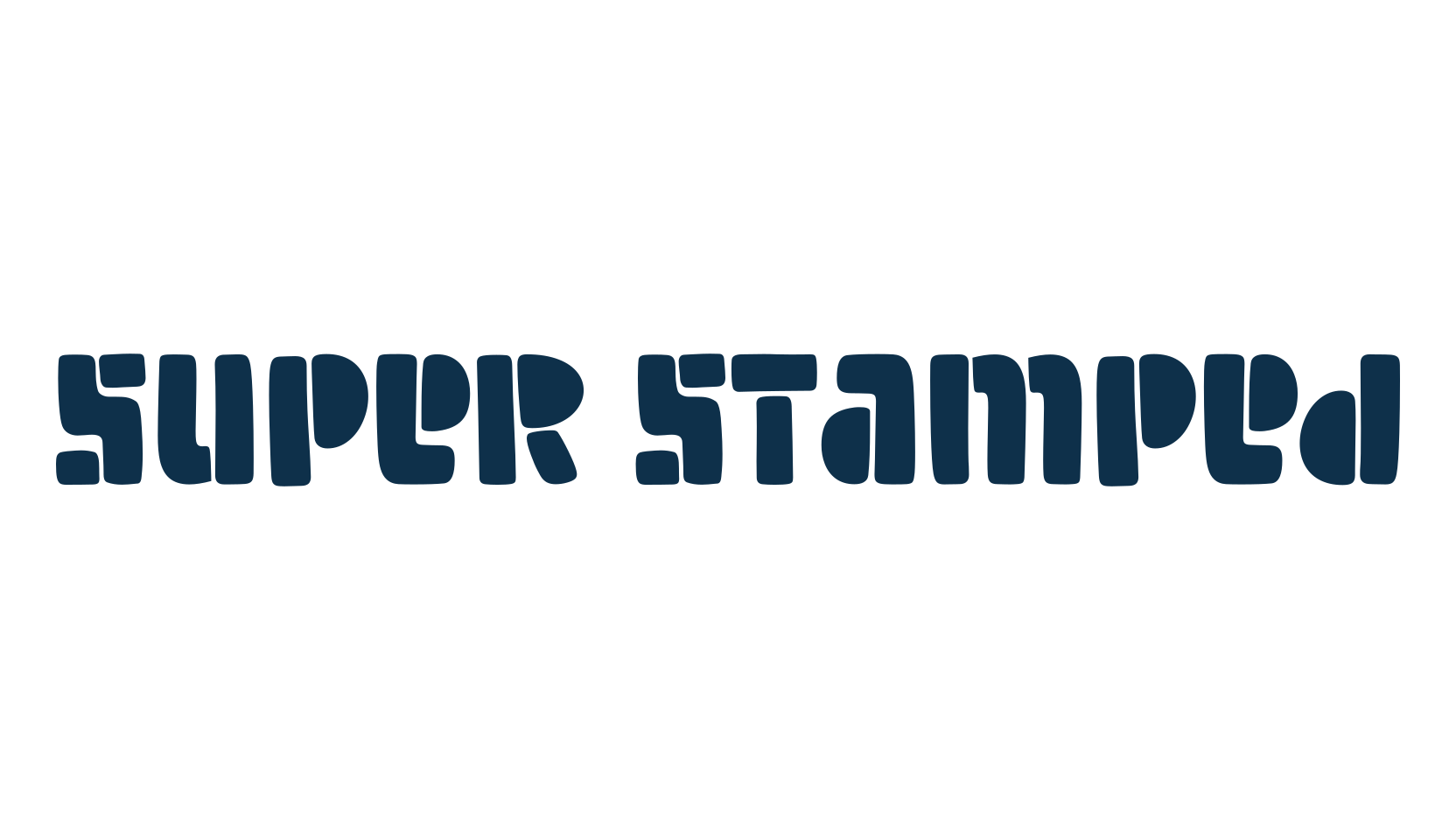 Super Stamped, stencil, army font preview
