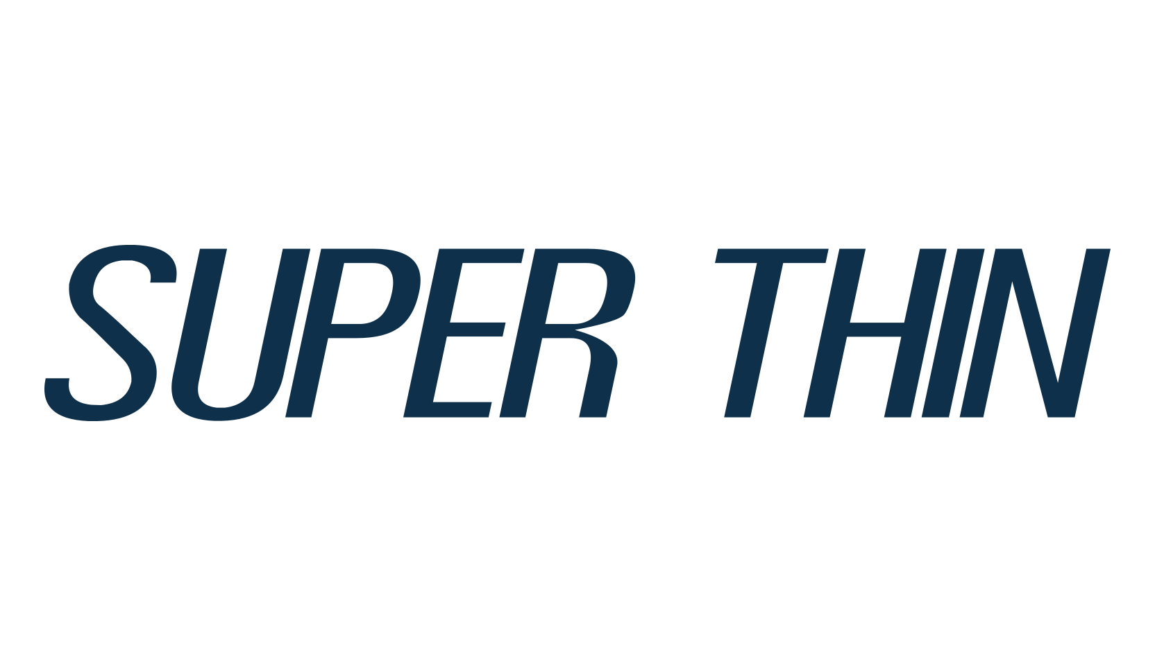 Super Thin, sans serif font preview