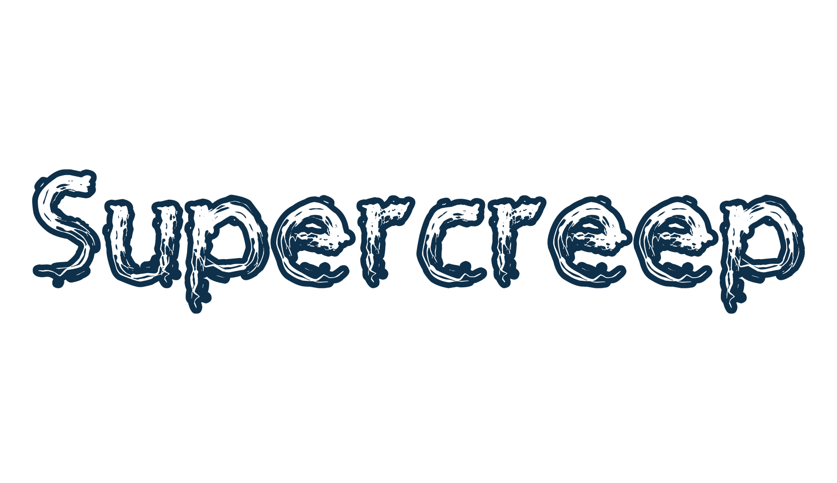 Supercreep, holiday halloween fancy decorative horror font preview