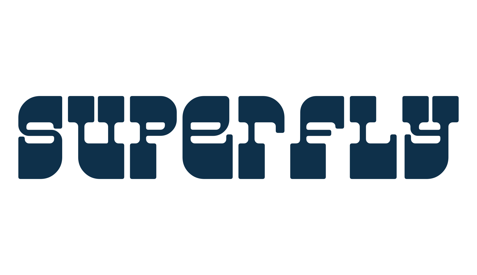 Superfly, fancy groovy decorative font preview