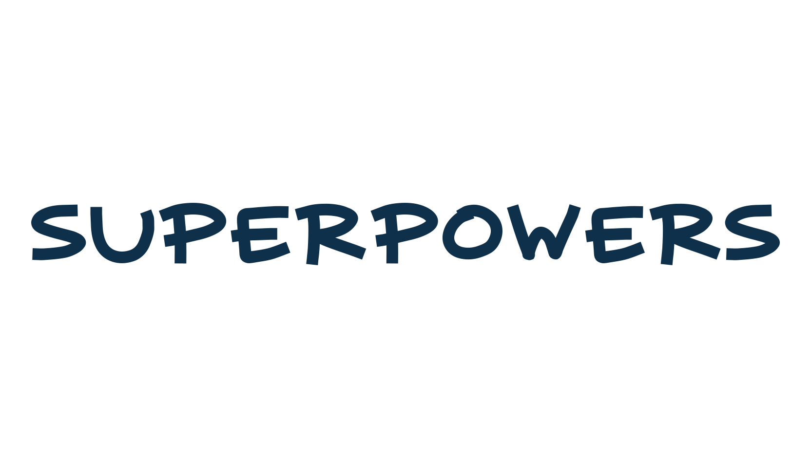 Superpowers, fancy cartoon decorative comic font preview