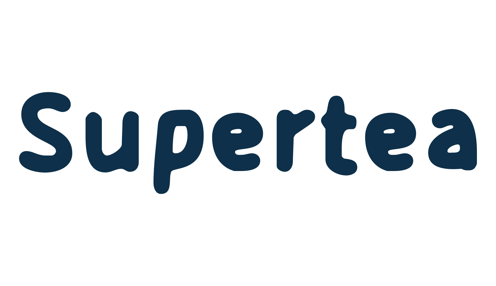 Supertea, handwriting font preview