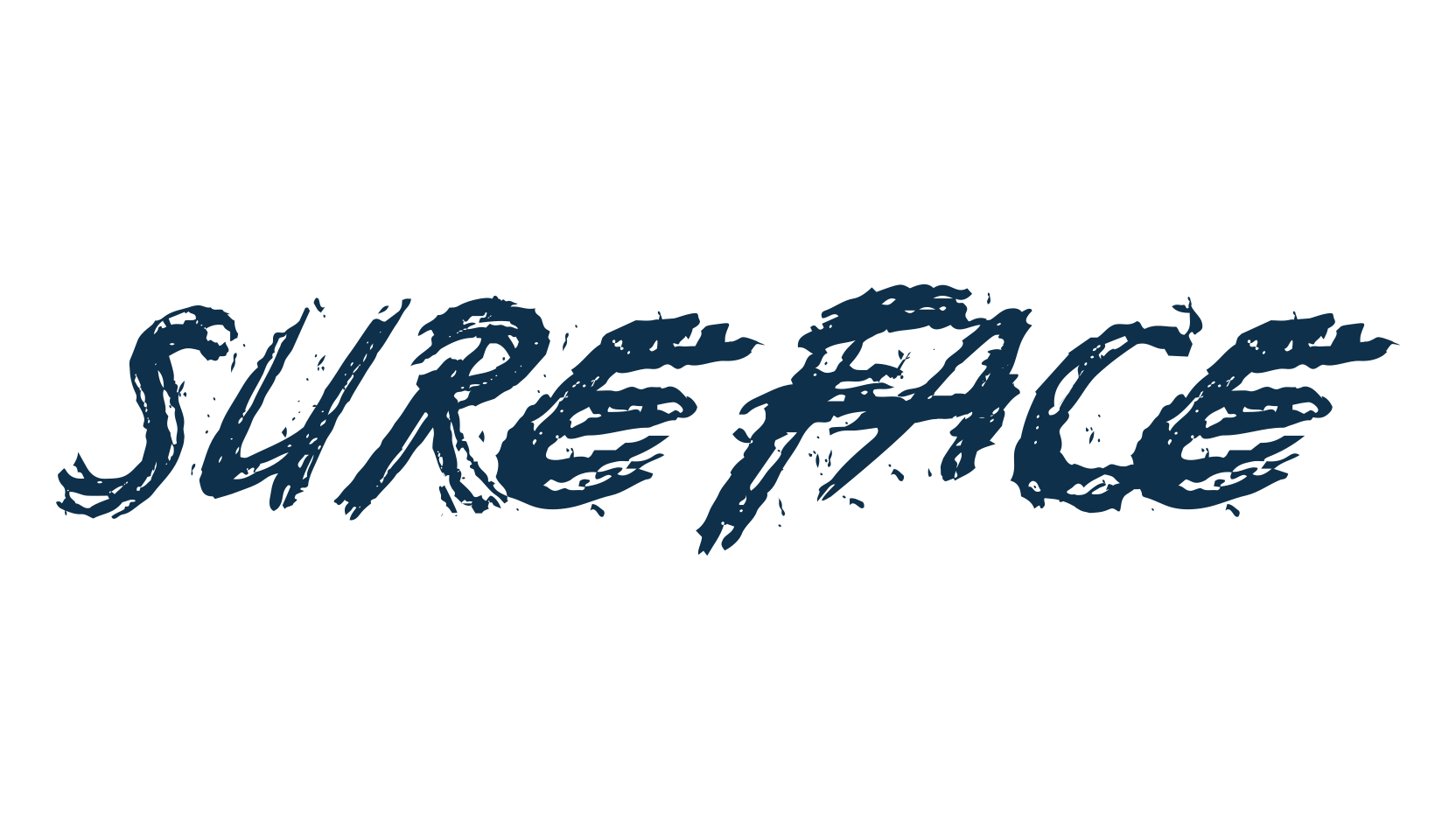 Sureface, brush font preview