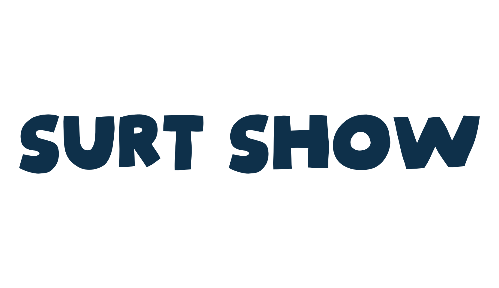 Surt Show, cartoon font preview