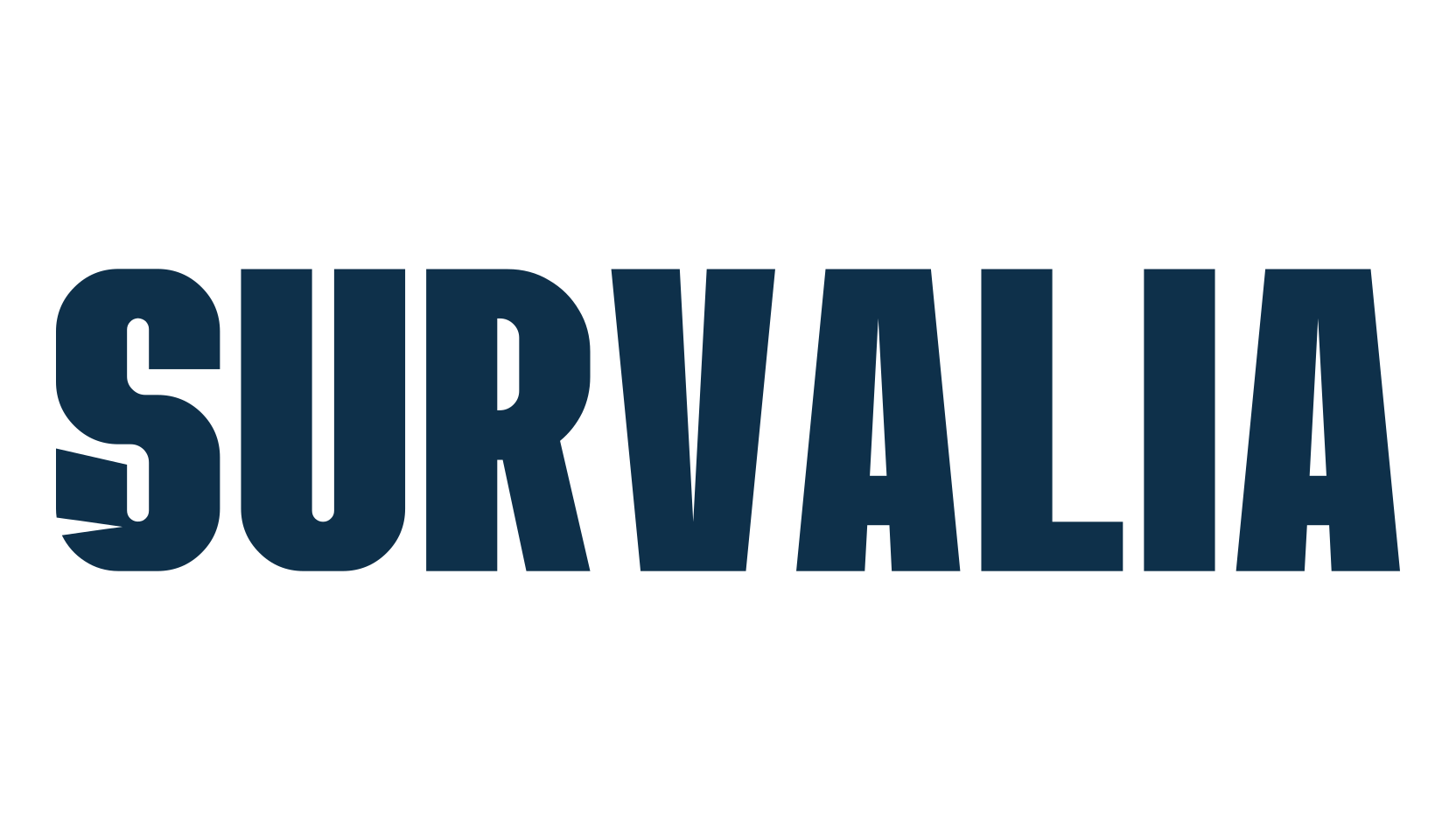 Survalia, basic sans serif font preview