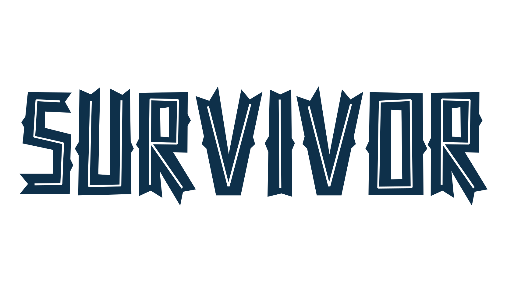 Survivor, various font preview