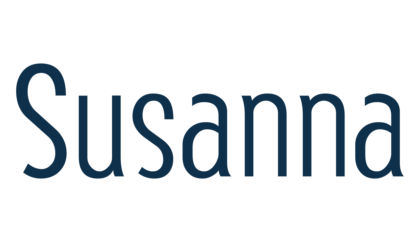 Susanna, sans serif font preview