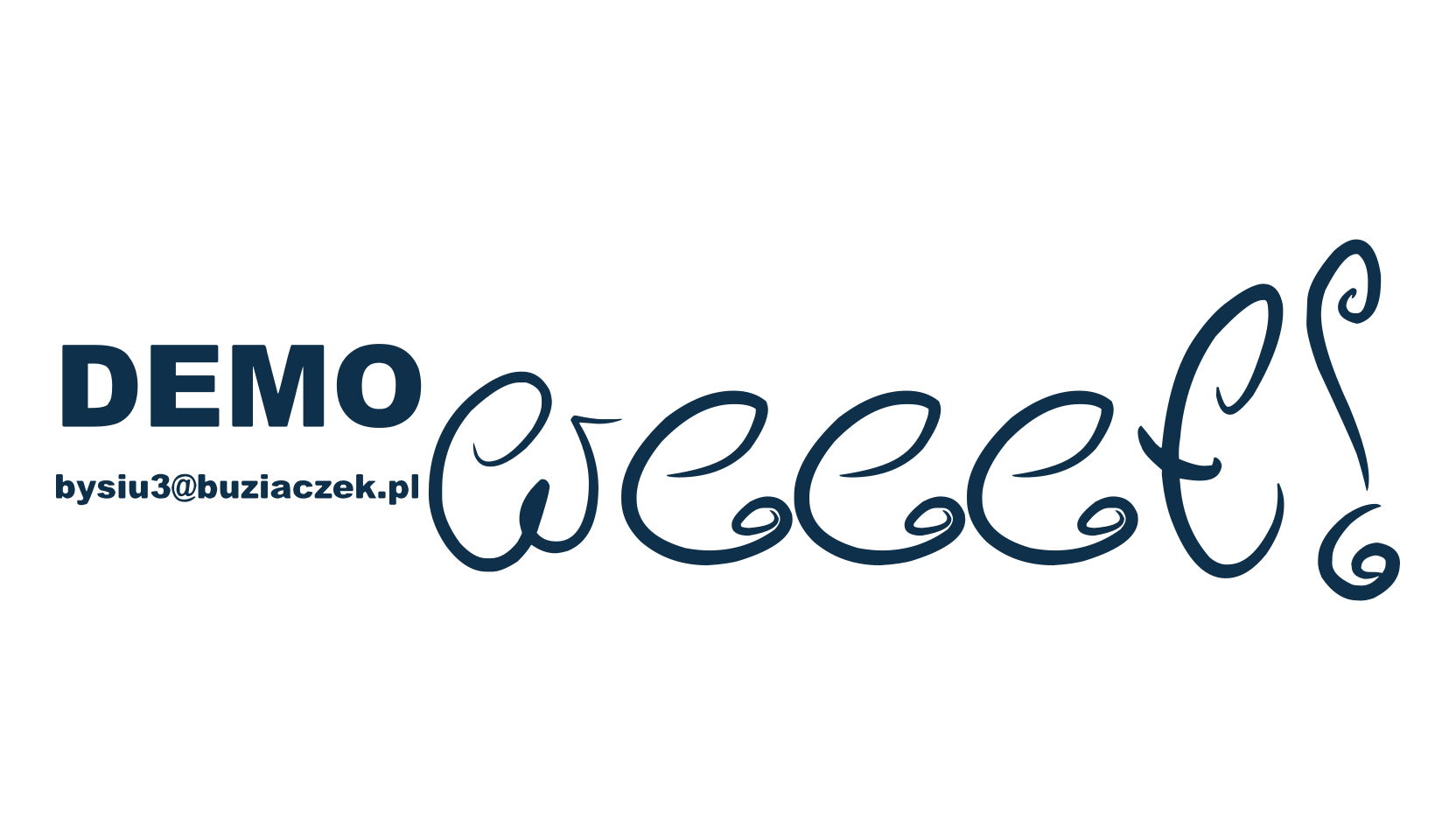 Sweeet!, curly font preview