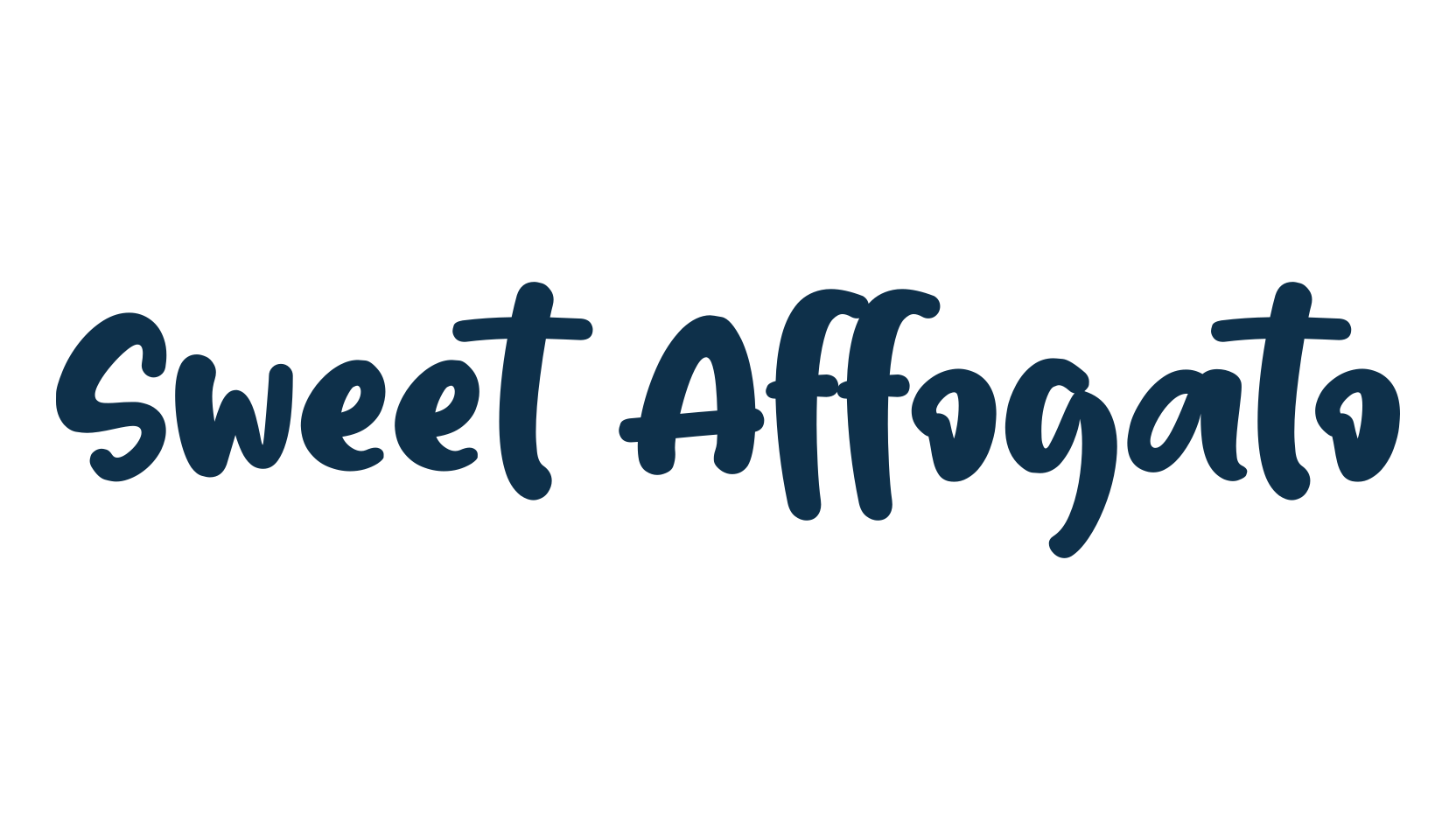 Sweet Affogato, various font preview