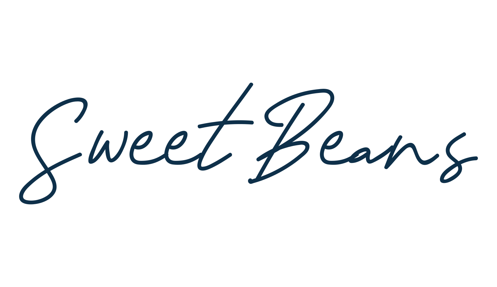 Sweet Beans, handwriting font preview