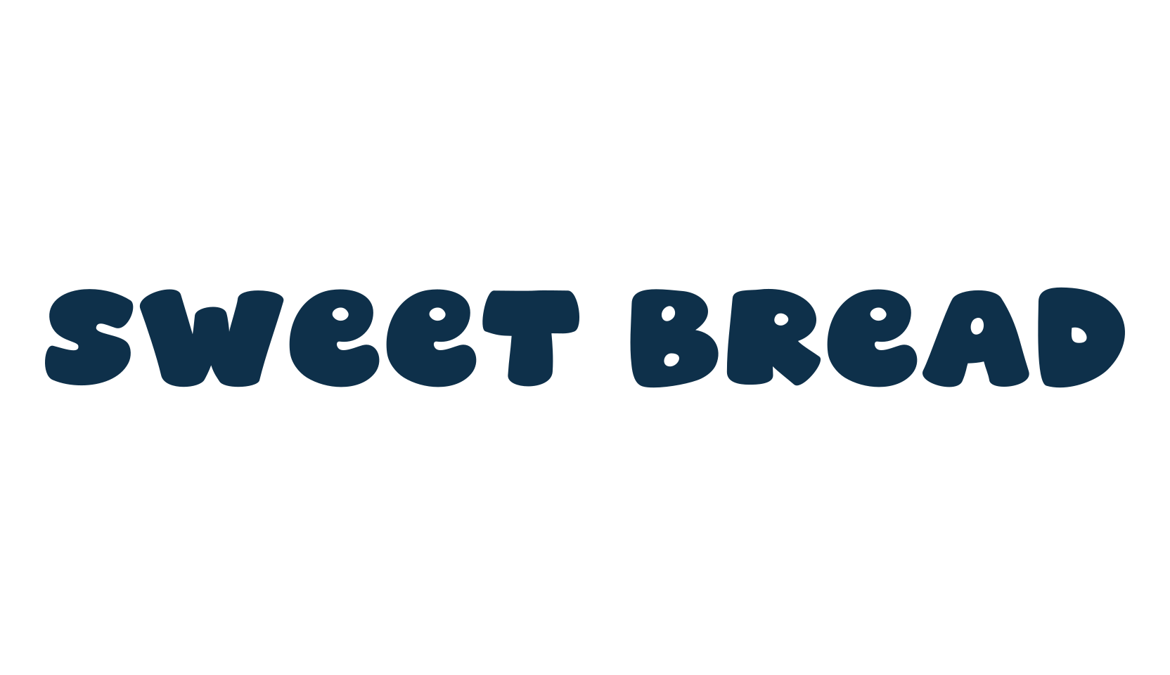 Sweet Bread, fancy cartoon decorative font preview