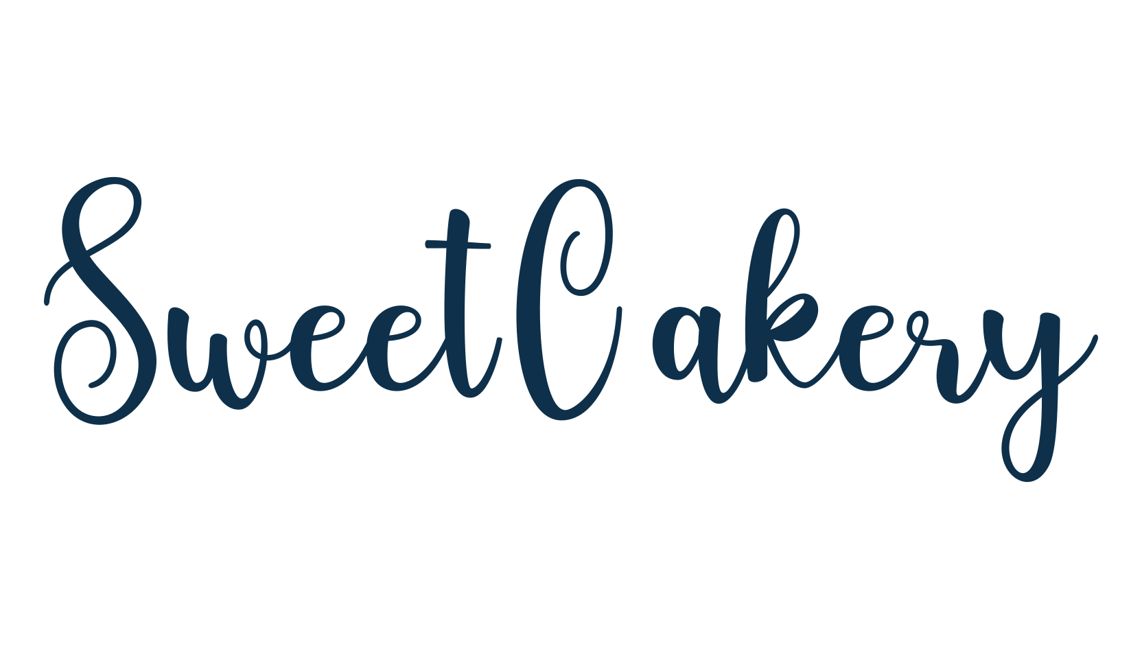 Sweet Cakery (sweet-cakery), script calligraphy fancy decorative font preview