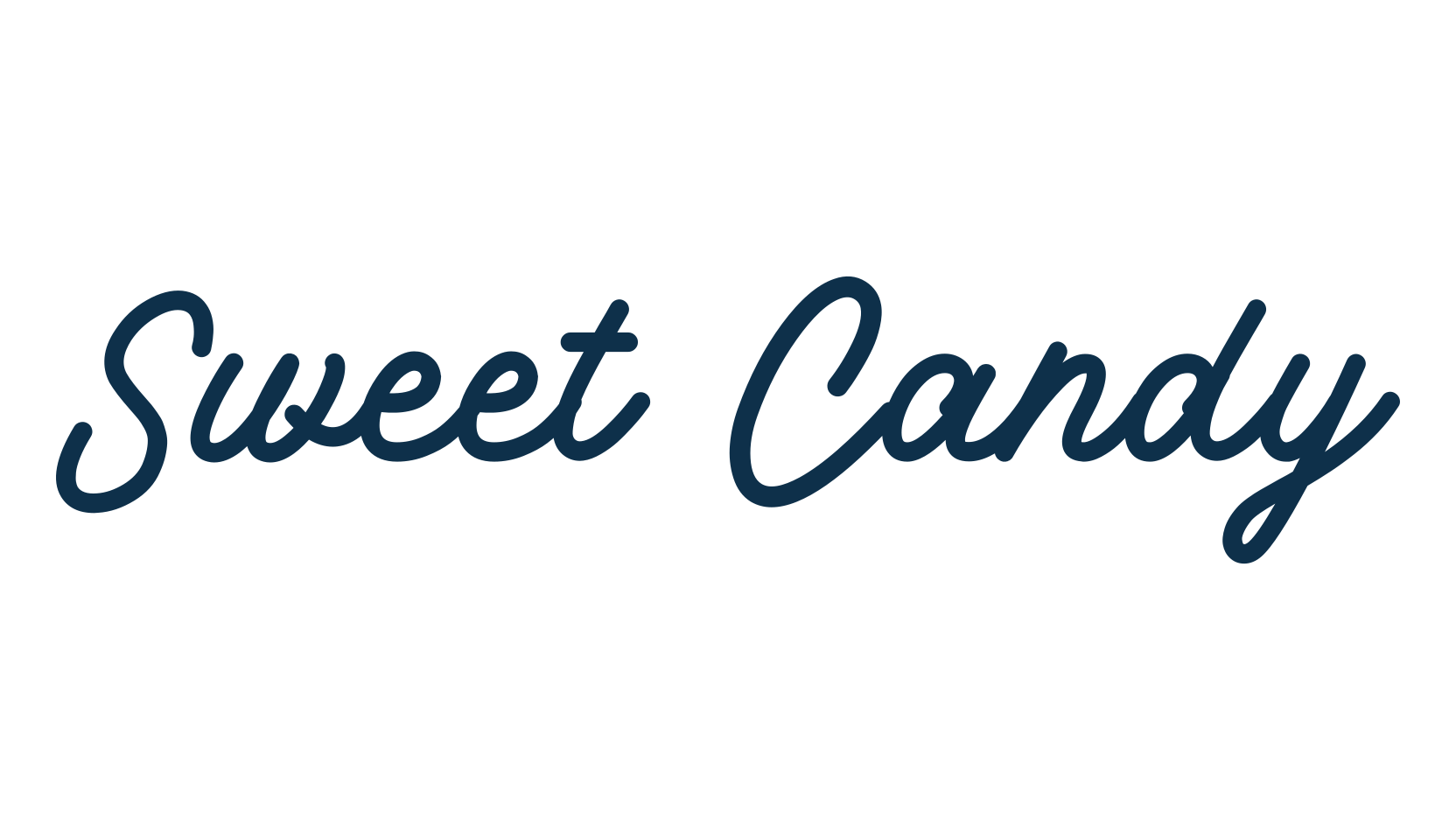 Sweet Candy (sweet-candy-2), fancy various decorative script calligraphy font preview