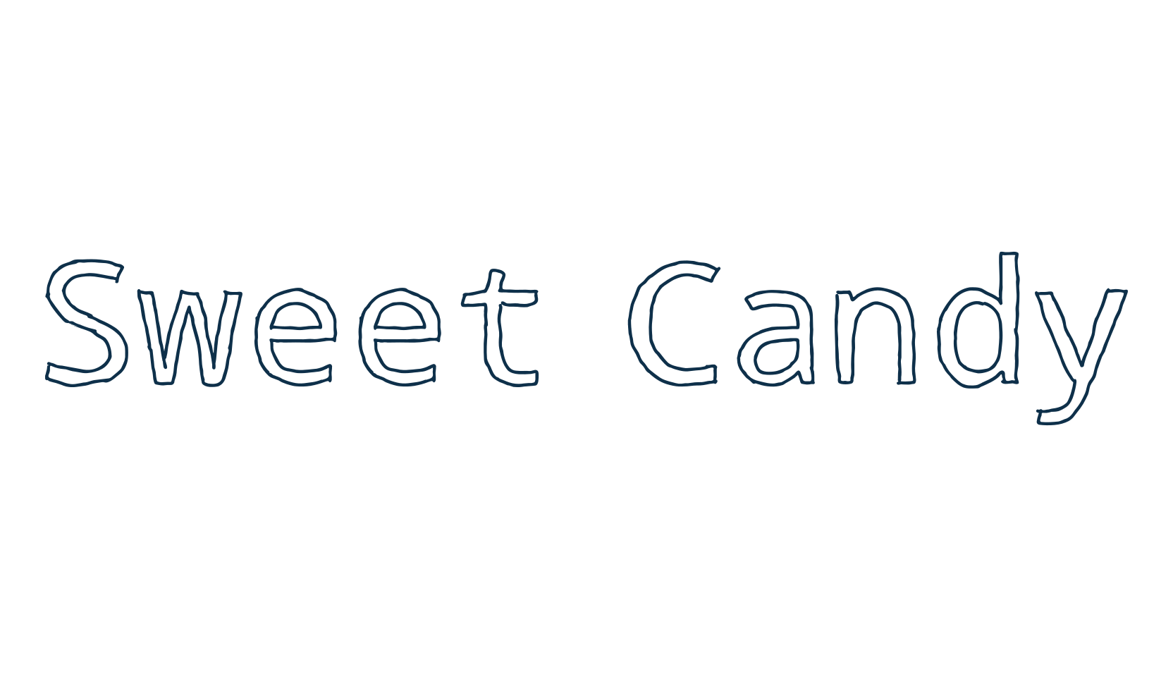 Sweet Candy (sweet-candy-5), fancy various decorative font preview