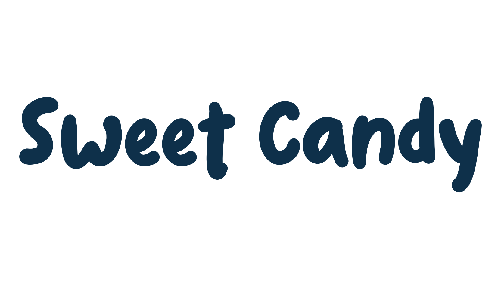 Sweet Candy (sweet-candy-6), script handwritten fancy decorative calligraphy font preview