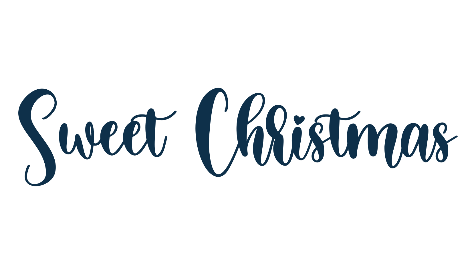 Sweet Christmas, script calligraphy fancy decorative font preview