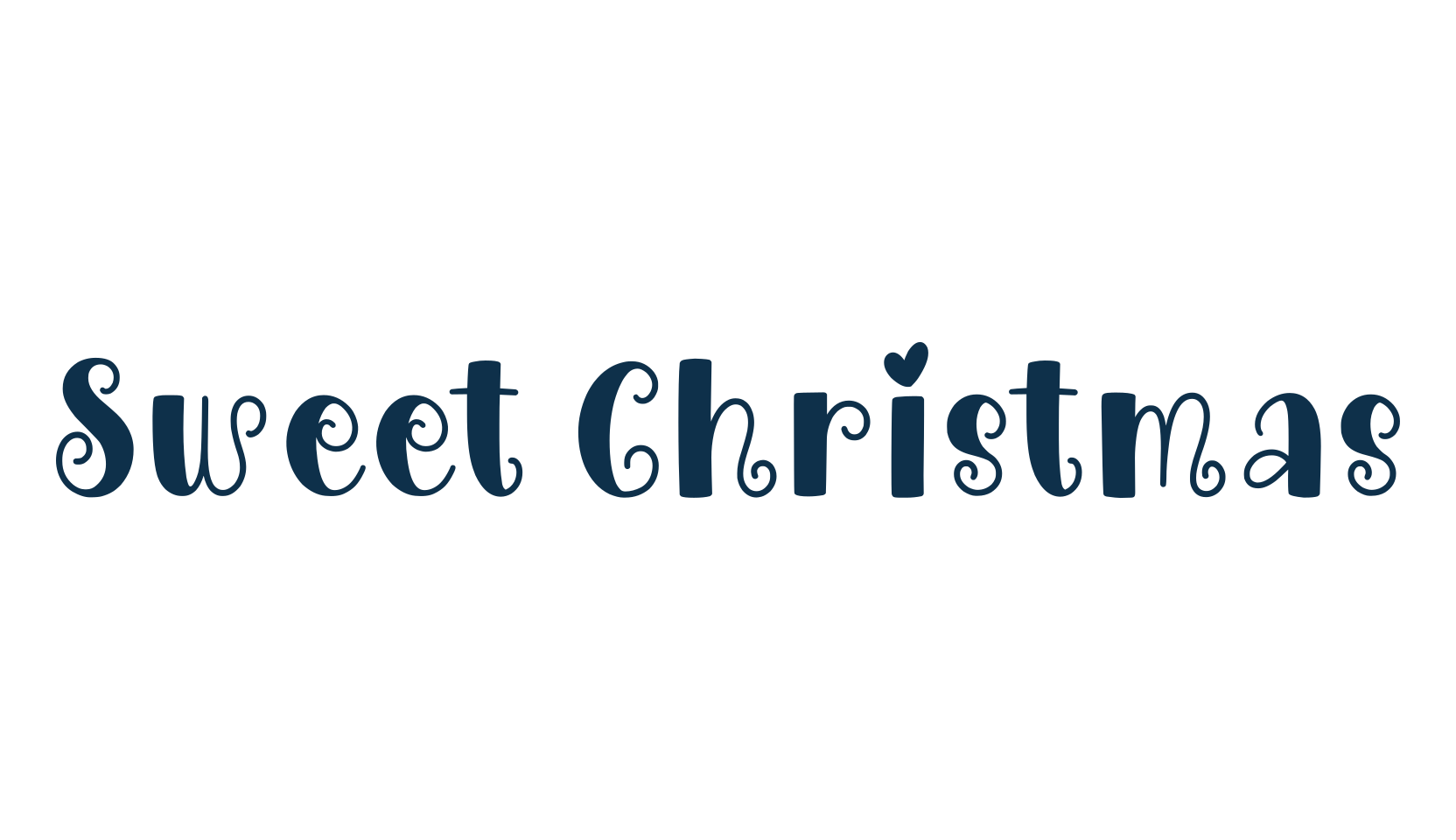Sweet Christmas (sweet-christmas-6), fancy decorative font preview