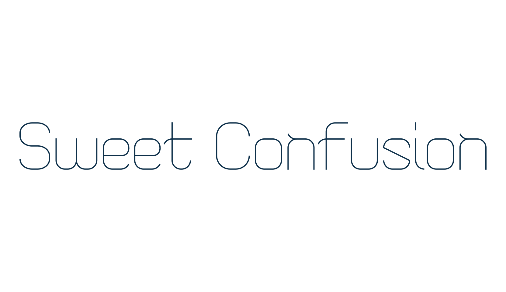 Sweet Confusion, fancy various basic font preview