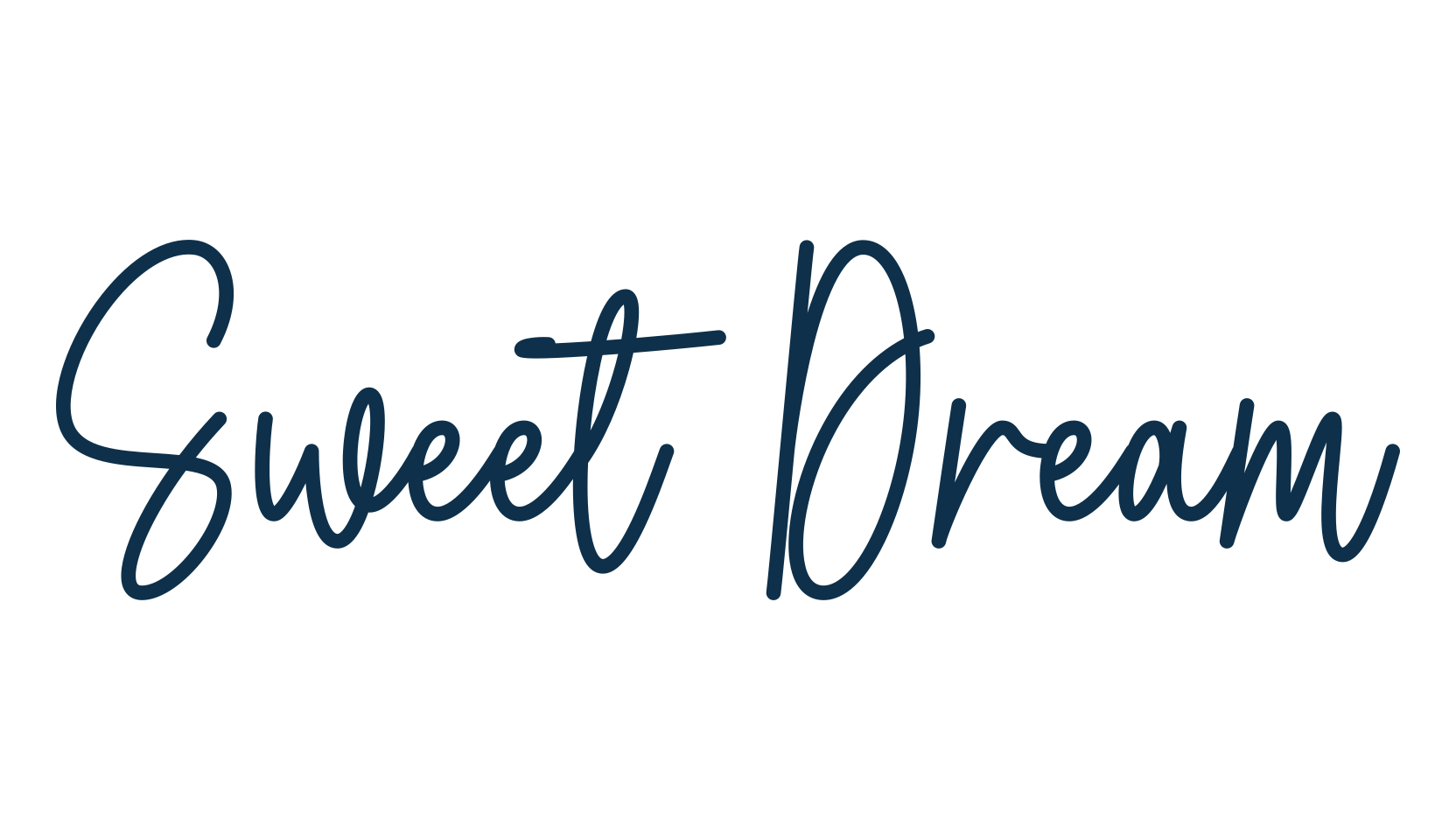 Sweet Dream (sweet-dream-6), script handwritten fancy decorative calligraphy font preview