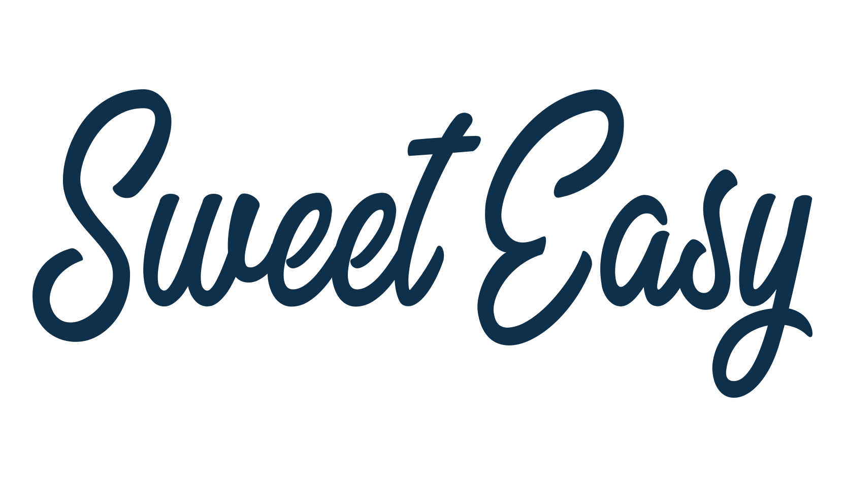 Sweet Easy, old school font preview