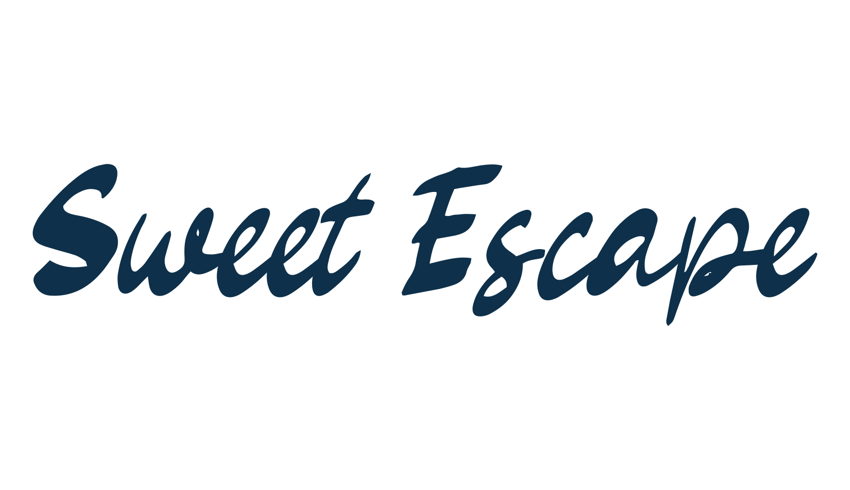 Sweet Escape (sweet-escape-2), script handwritten fancy decorative calligraphy font preview