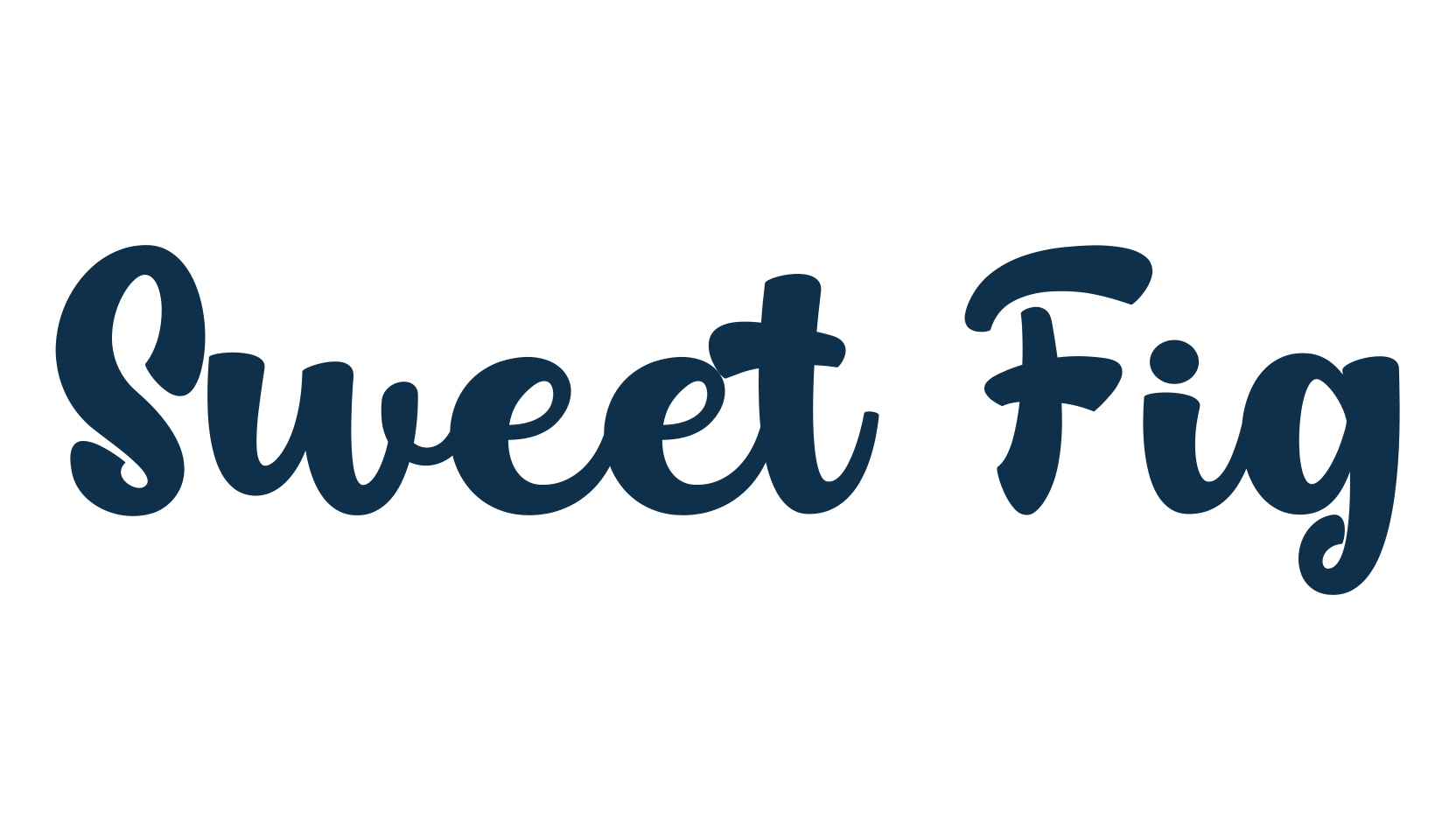 Sweet Fig, various font preview