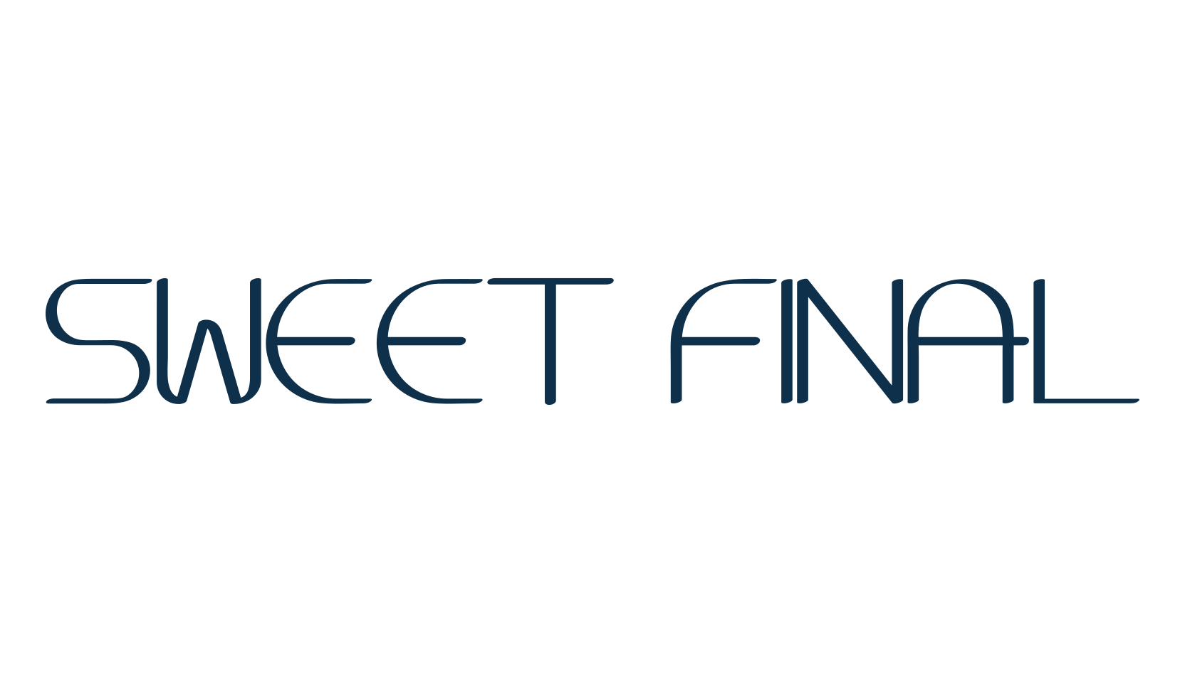 Sweet Final, various font preview