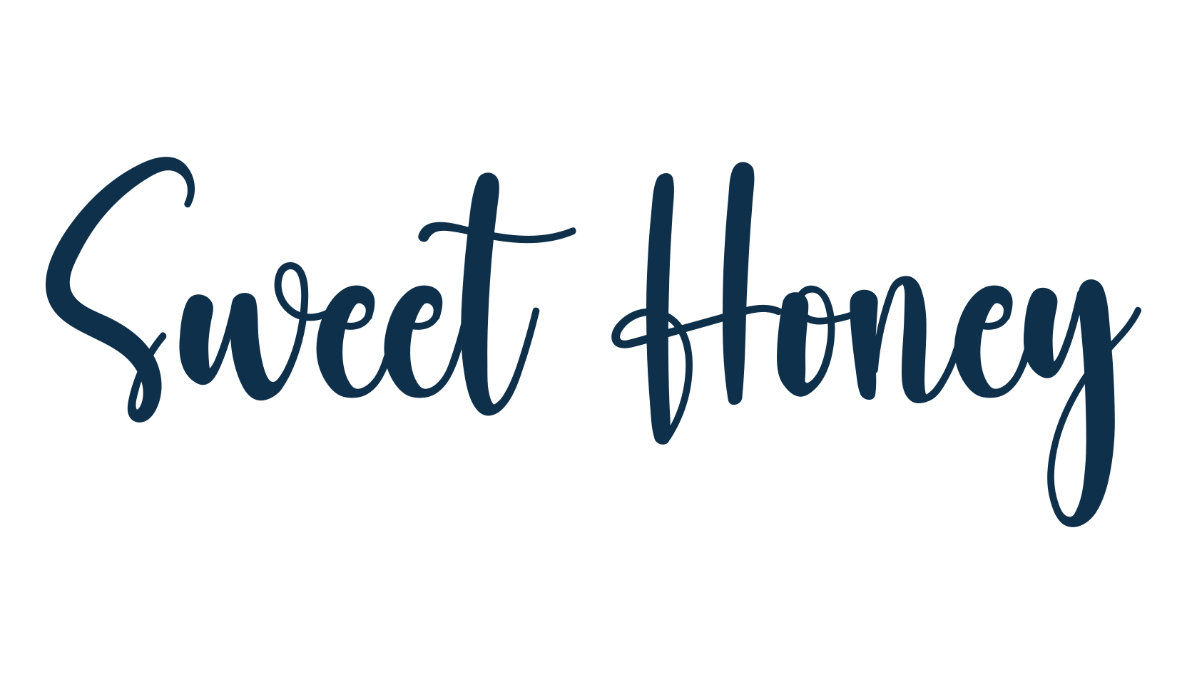 Sweet Honey (sweet-honey), script calligraphy fancy decorative font preview