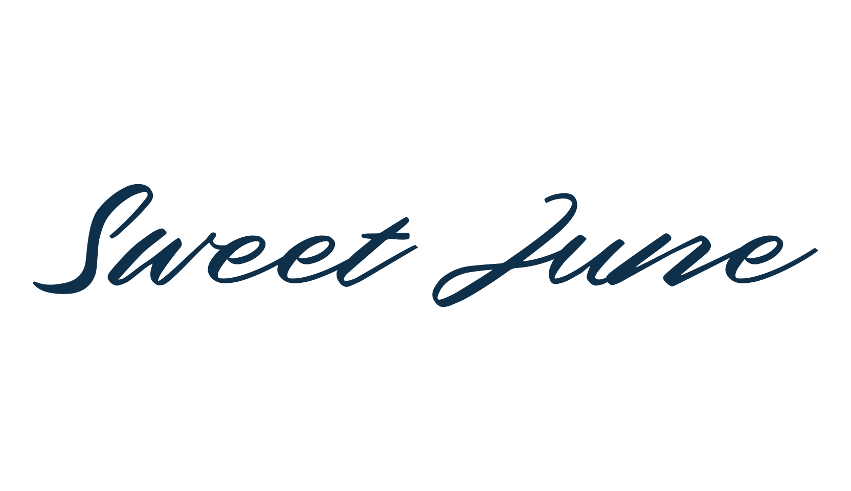 Sweet June, fancy decorative font preview