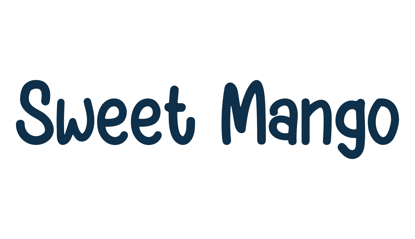 Sweet Mango, fancy cartoon decorative comic font preview