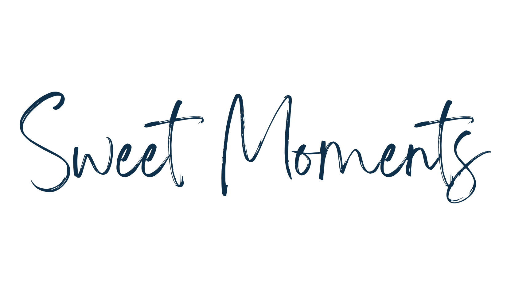 Sweet Moments, script handwritten fancy decorative calligraphy font preview