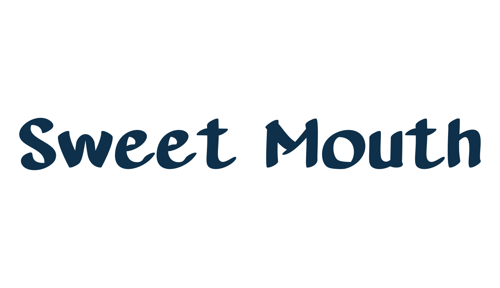 Sweet Mouth, handwriting font preview