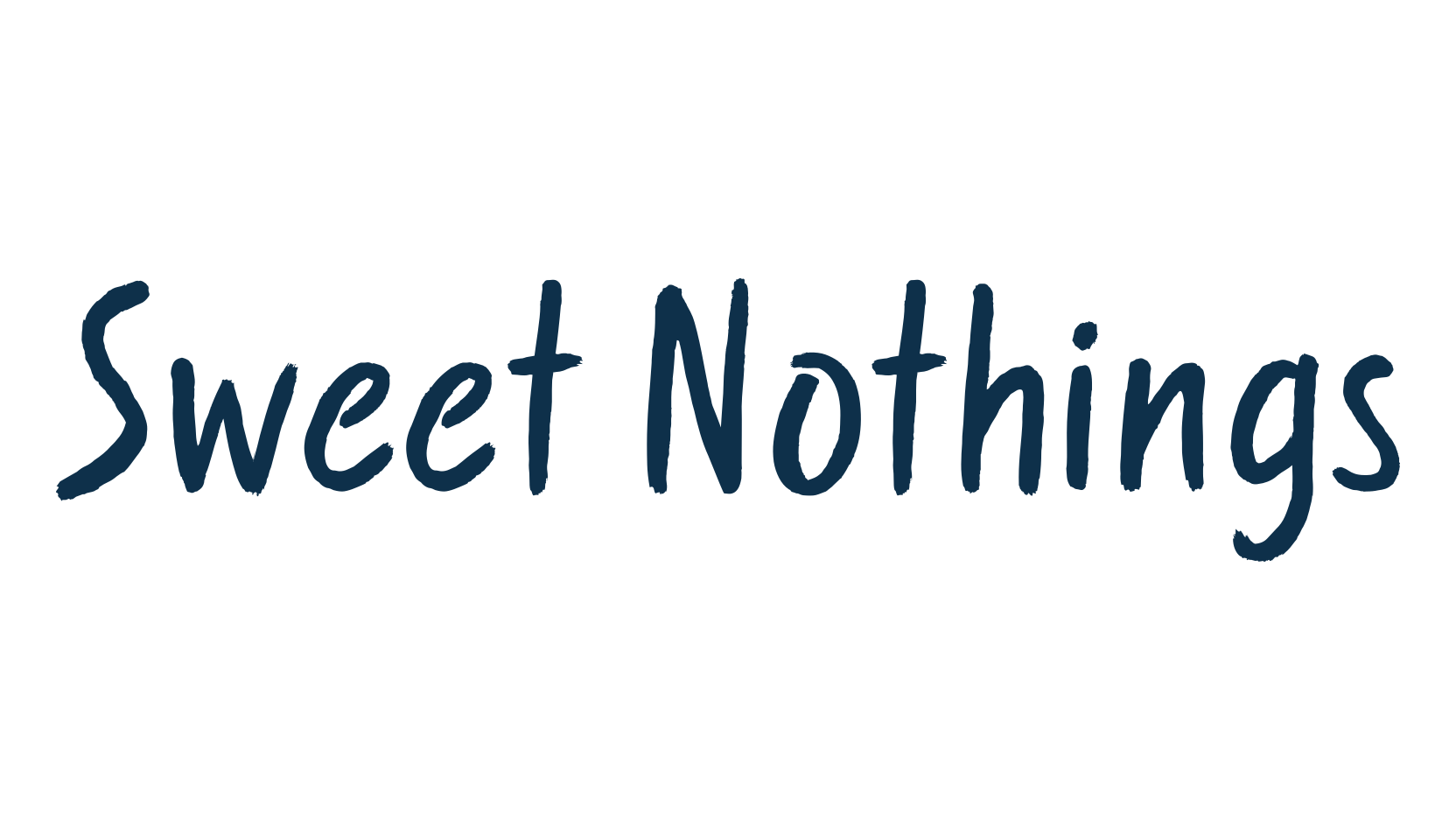 Sweet Nothings, script handwritten fancy decorative calligraphy font preview
