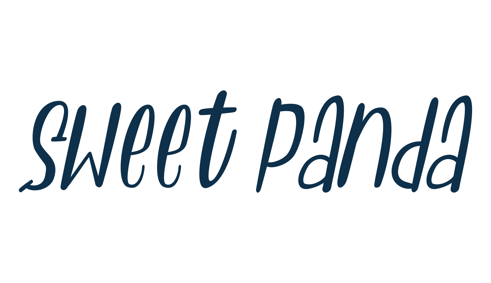 Sweet Panda (sweet-panda), cartoon font preview