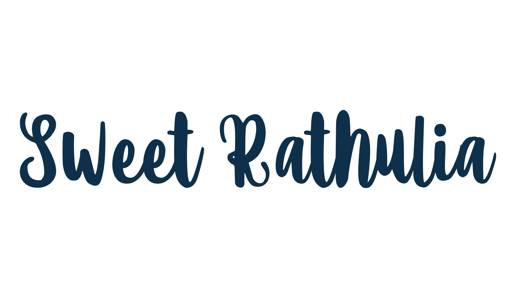 Sweet Rathulia, various font preview